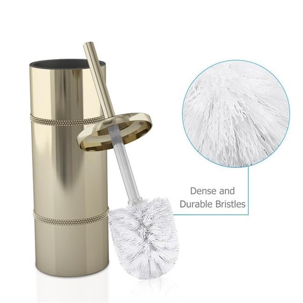Nu Steel Nusteel TBH-8065G-17 Round Shape Stainless Steel Toilet Brush Holder TBH-8065G-17 - main